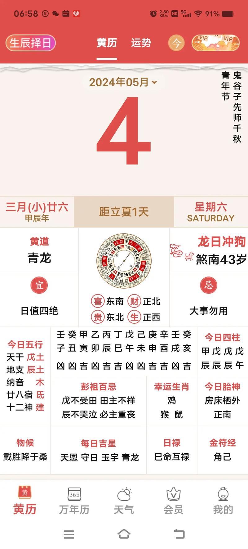 捕捉黃道吉日