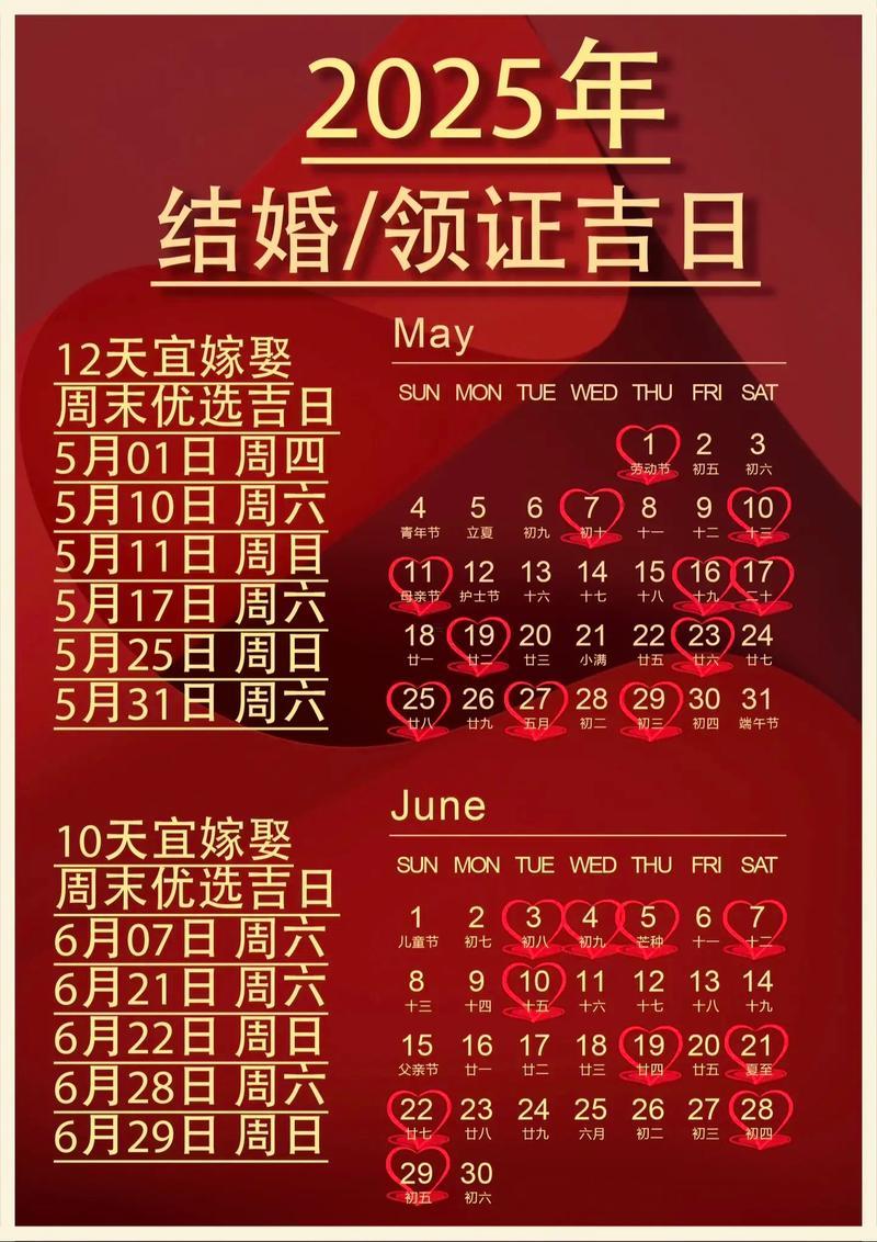 2051-.2025年7月份登記結(jié)婚吉日