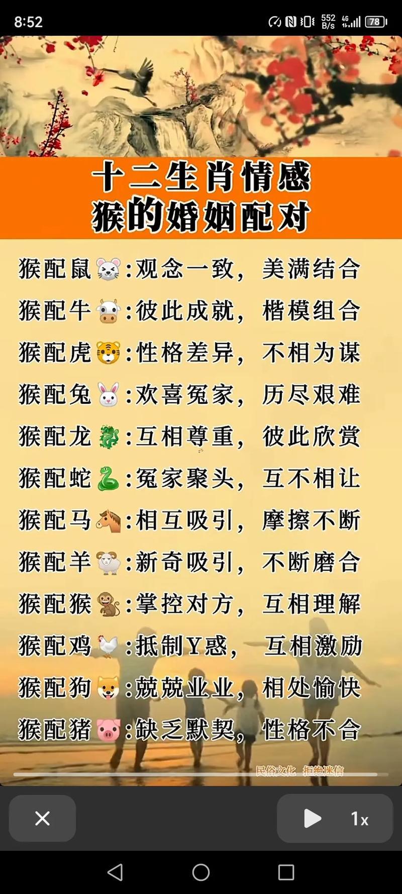 婚姻生肖配對(duì)