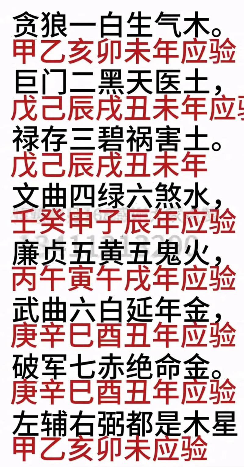 一白貪狼星