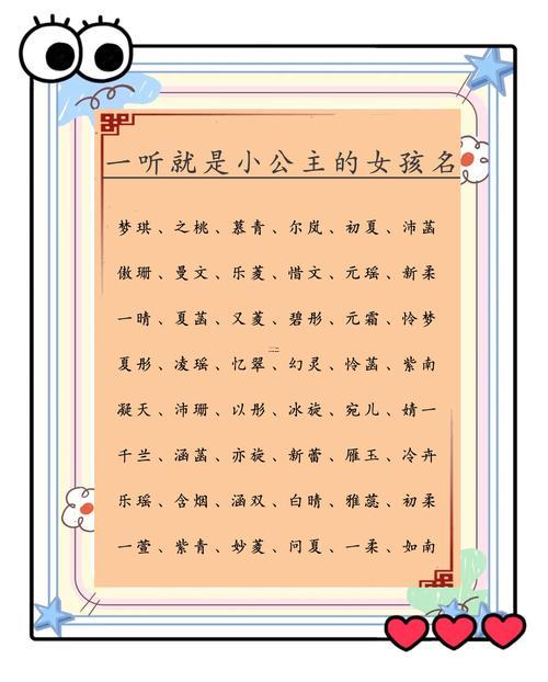 女兒小名