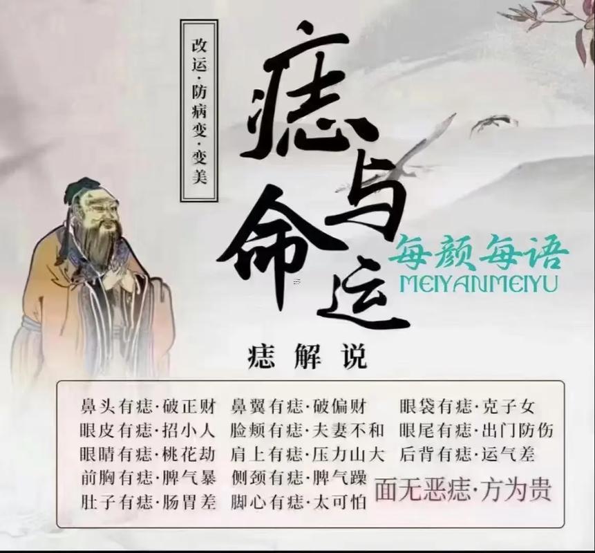 女人臉上哪一些痣不能動