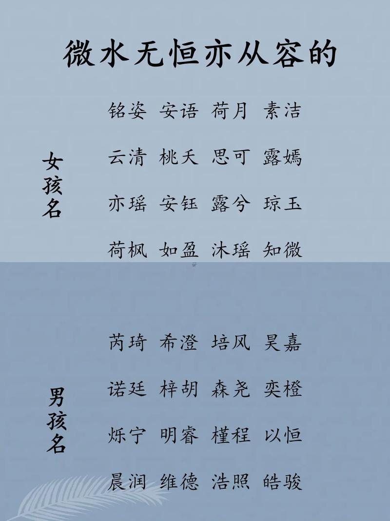 女孩取名字寓意好得字