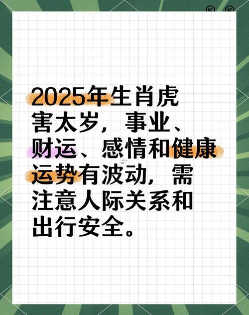 1998年屬虎2025年運(yùn)勢包括運(yùn)程