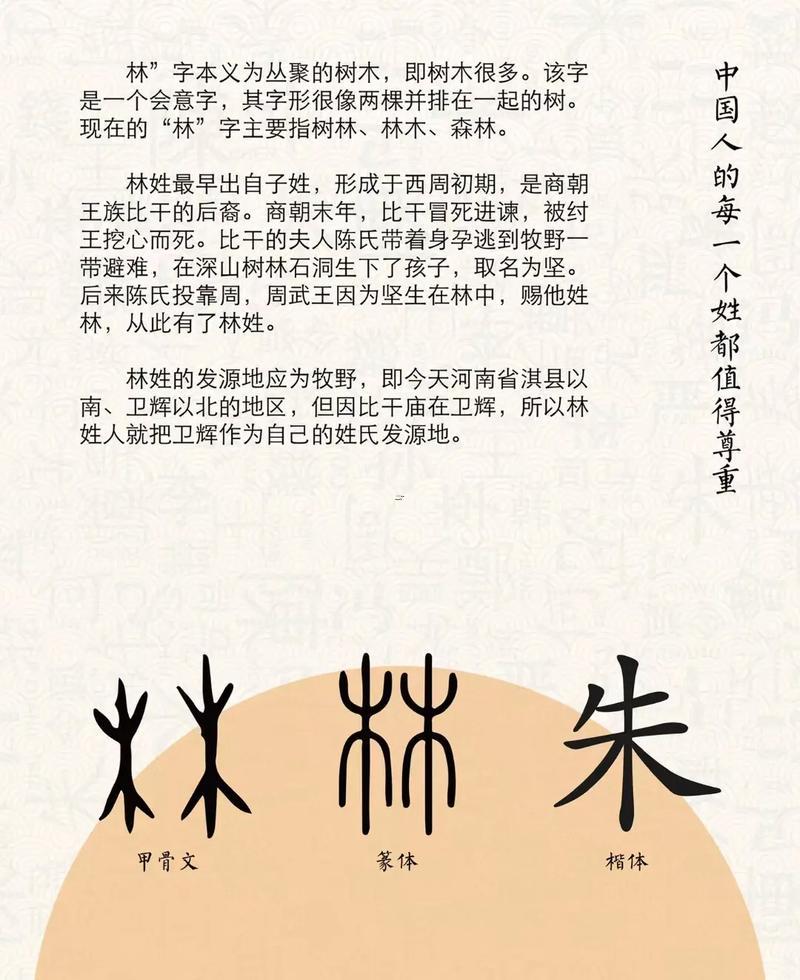 帶林字的字