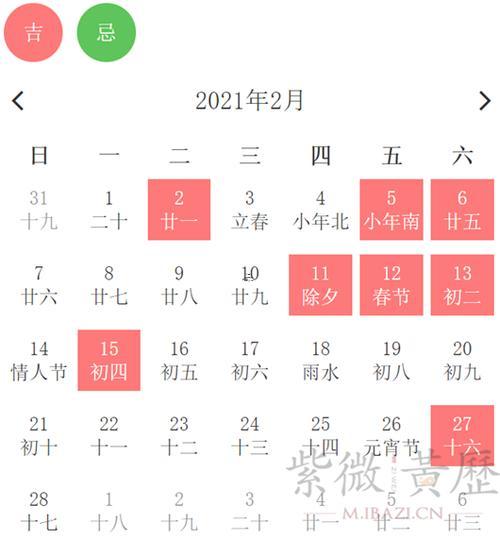 農歷2月份入宅好日子