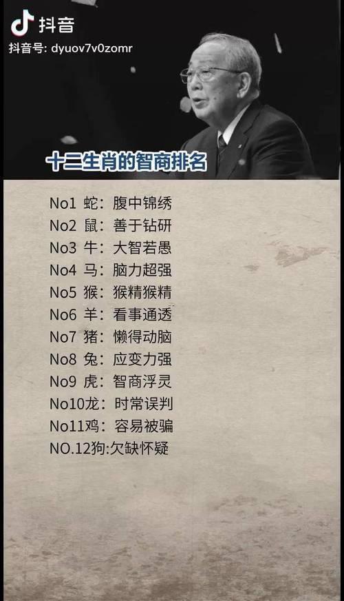 12生肖大全