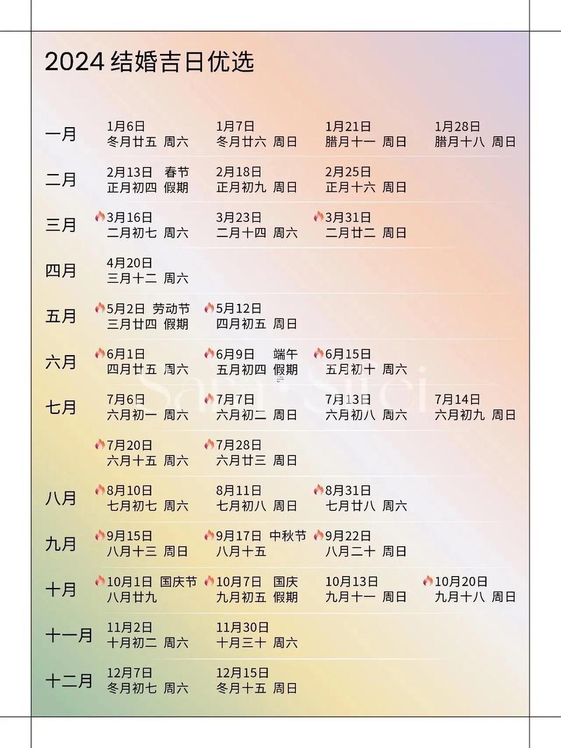 6月1結(jié)婚吉日