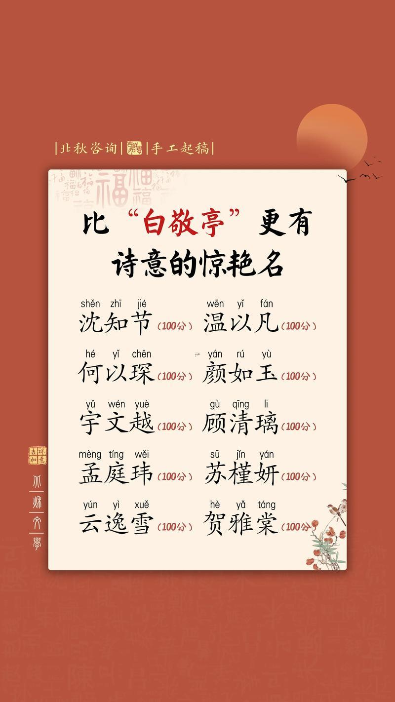 好聽的姓氏女