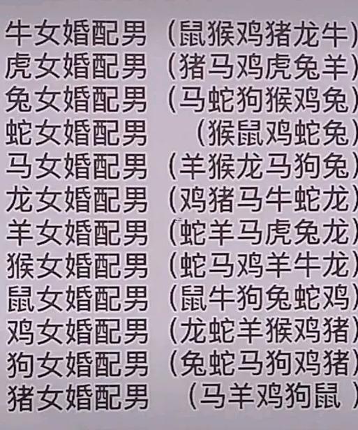 男鼠女兔