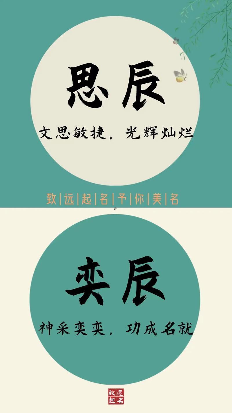 一辰名字寓意