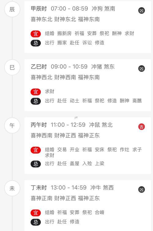 1月份日歷黃道吉日