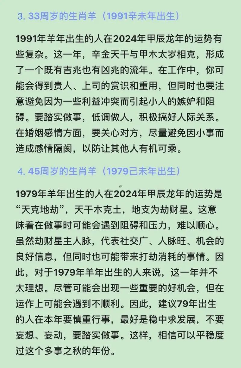 屬羊的是哪一年