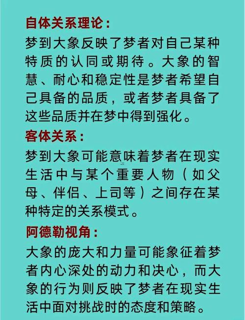 孕婦夢見大象