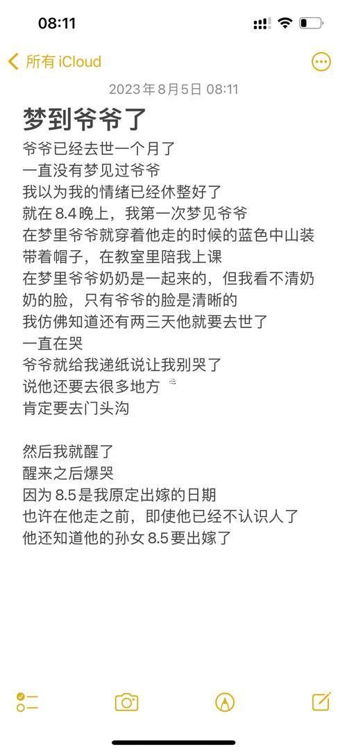 夢(mèng)見(jiàn)去世的爺爺