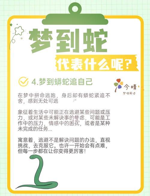 晚上夢到蛇