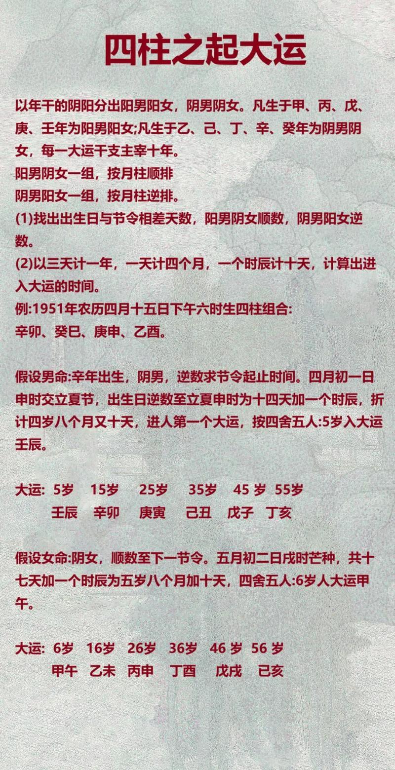 十年大運測算