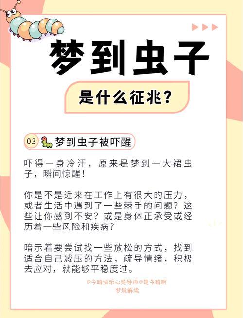 夢(mèng)到蟲子