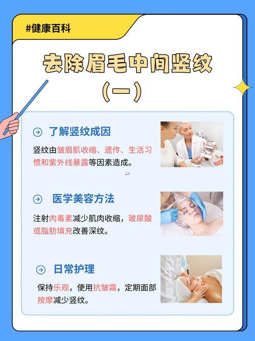 眉間有一道豎紋