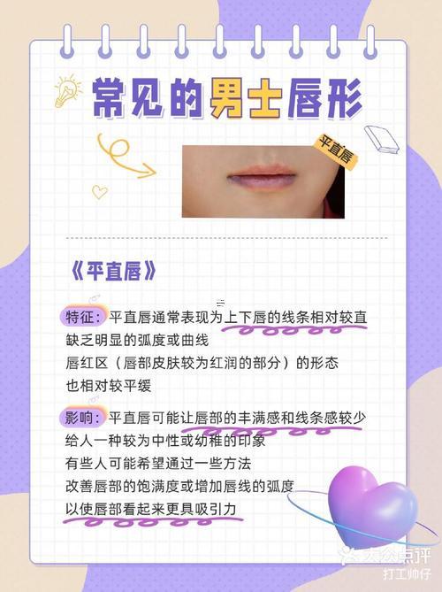 男人嘴唇厚好不好