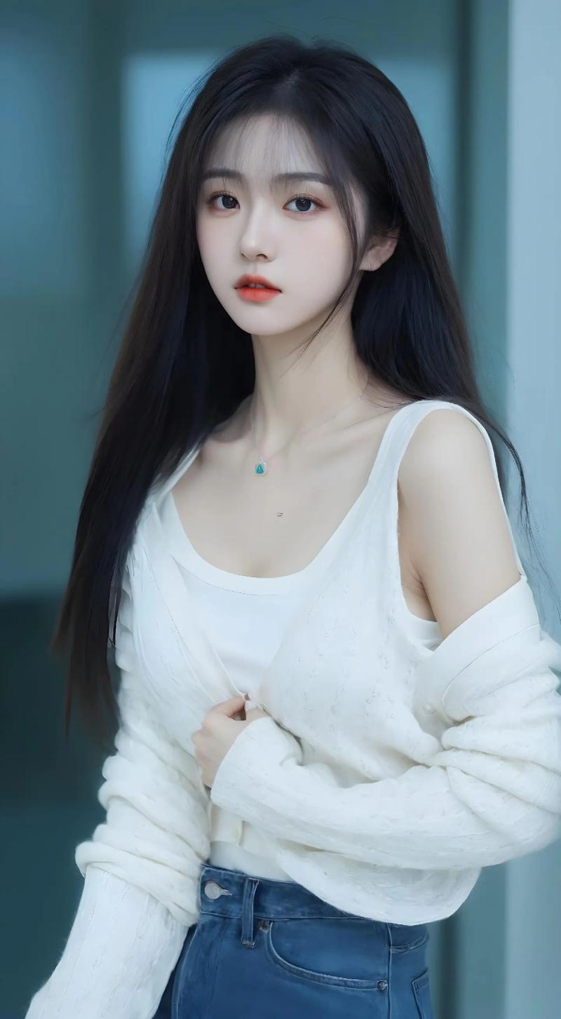 小眼睛美女