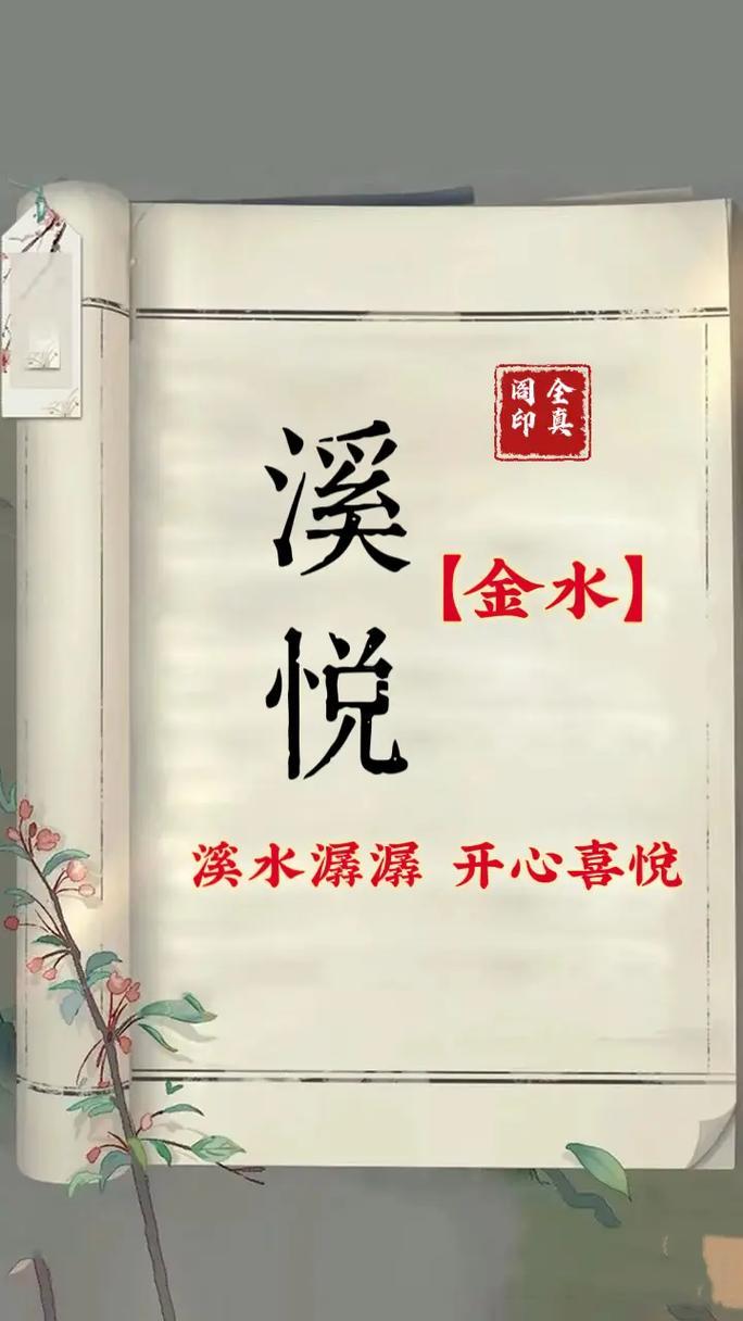 五行屬水的名字