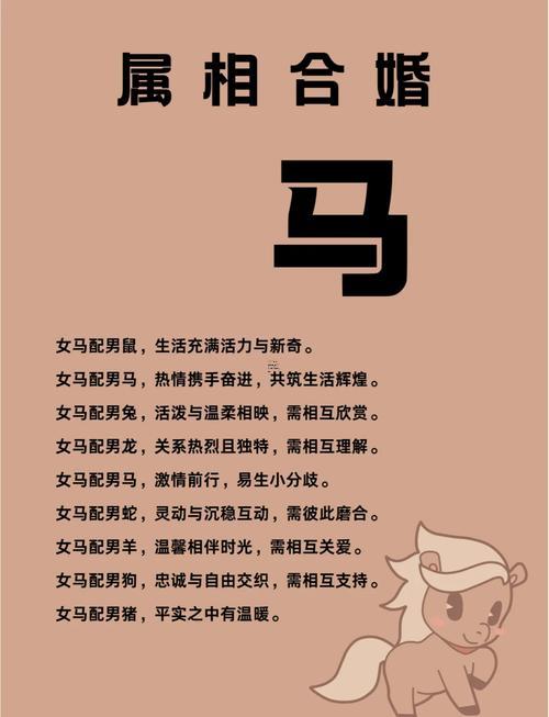 男馬女雞婚姻是不是相配