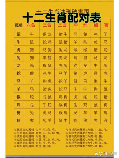 十二生肖男女最佳配對(duì)