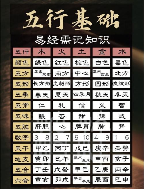 中字五行屬啥