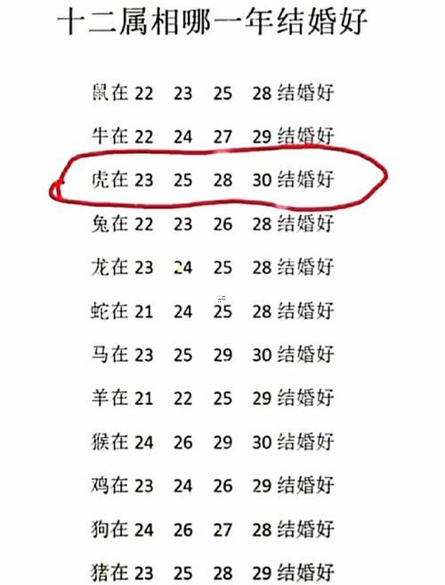 十二生肖婚配表