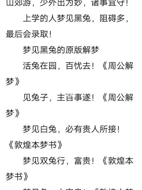 夢見小白兔