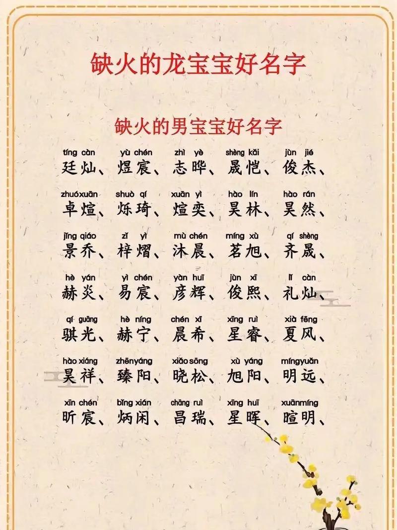 缺火的女孩名字