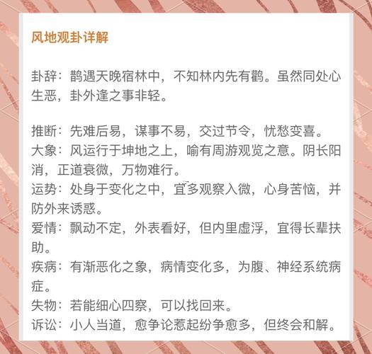 觀卦詳解