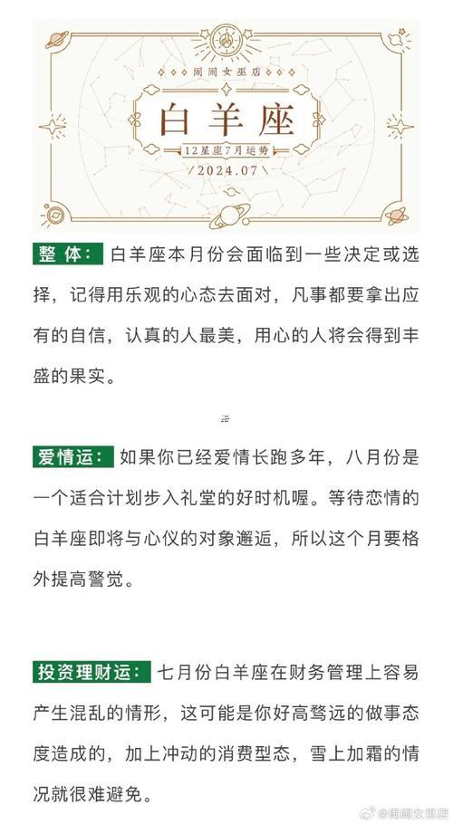 白羊座是何事性格