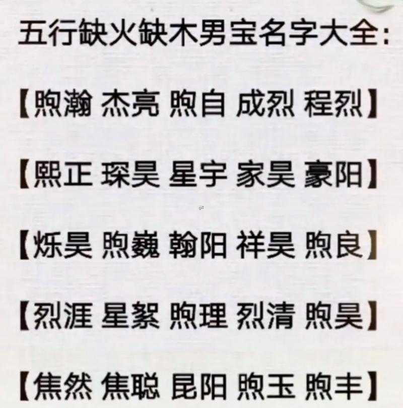 好聽(tīng)的男孩子名字
