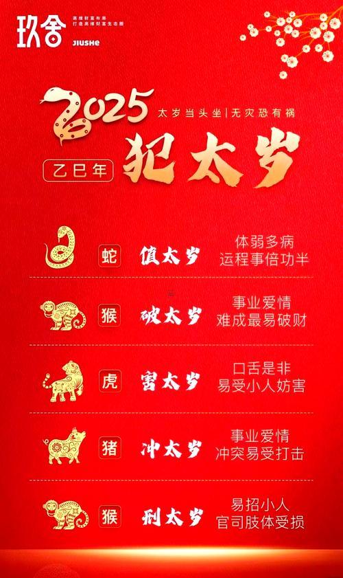 2028犯太歲的生肖