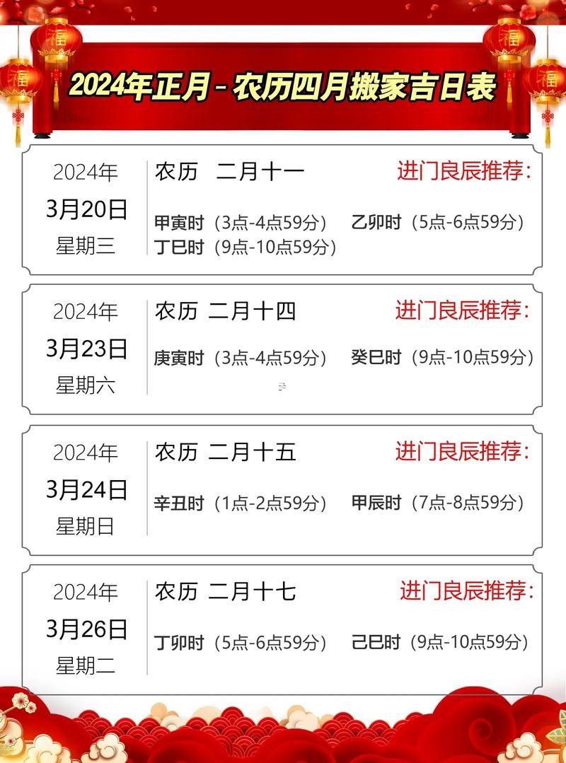 1449-.25年陰歷6月搬家吉日有哪些
