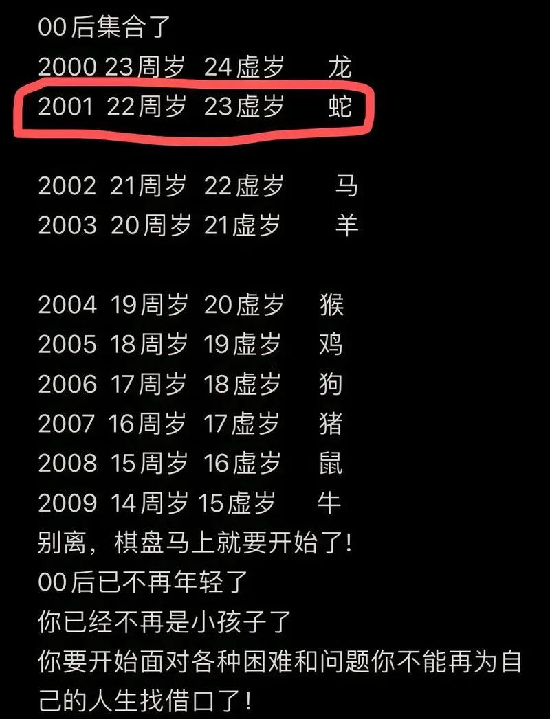 2001是啥命