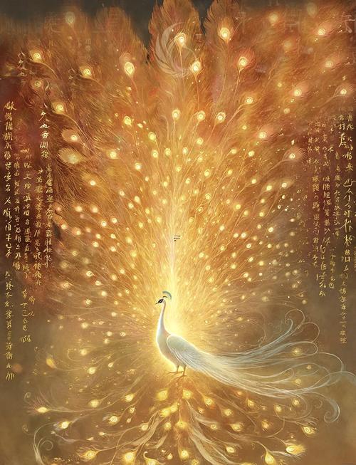 夢見孔雀開屏