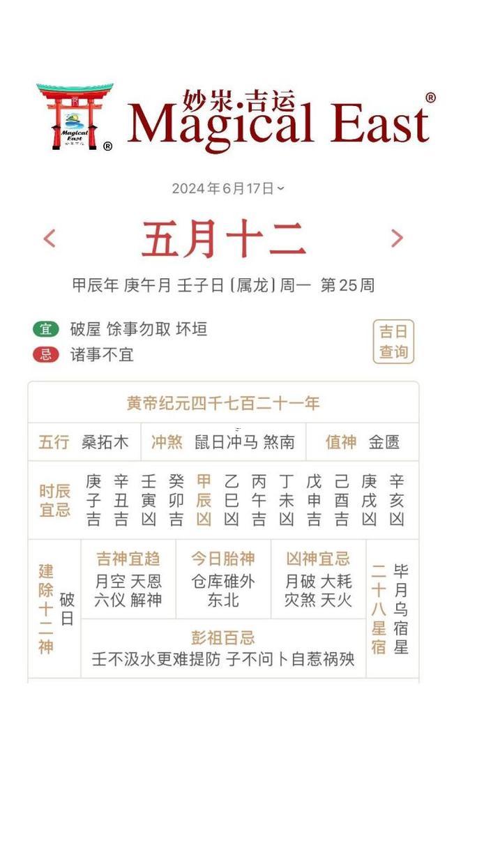 萬年歷七月吉日