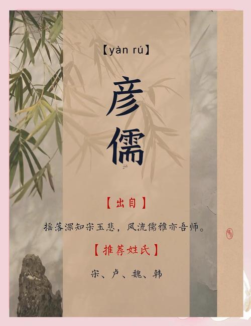 儒字取名的寓意