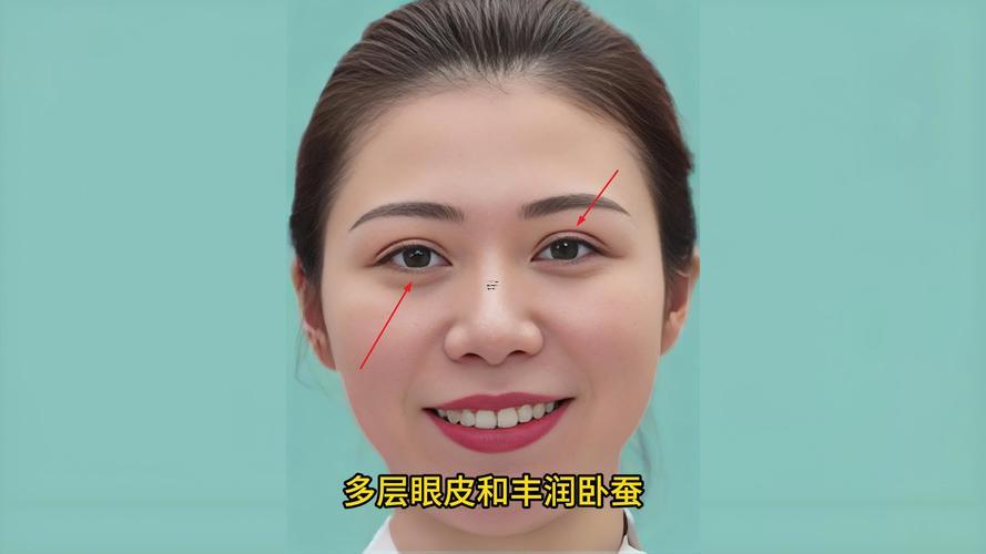 多層眼皮面相