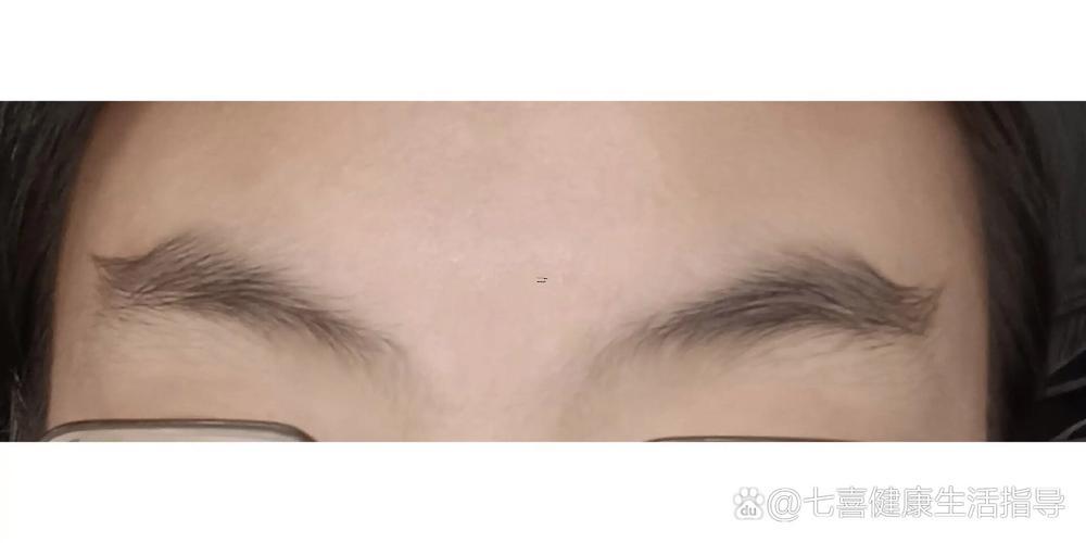 眉尾上揚