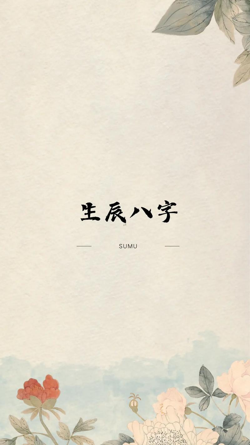 生辰八字具體而言