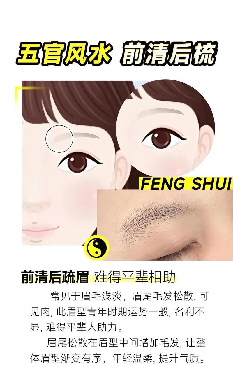 眉毛看相