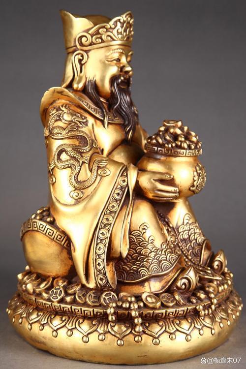 文財(cái)神開(kāi)光藏品