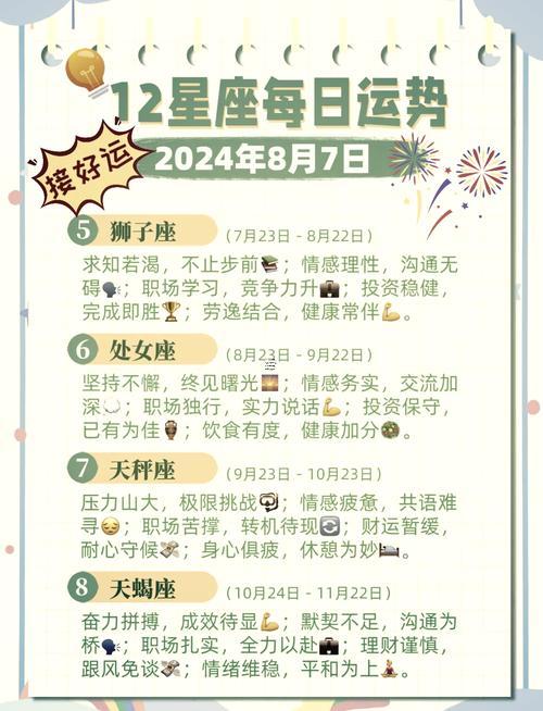 獅子座什么東西時候是倒霉日什么東西東西時候是幸運日