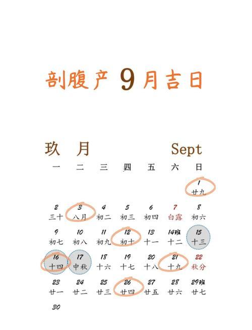 2025年11月生娃吉日