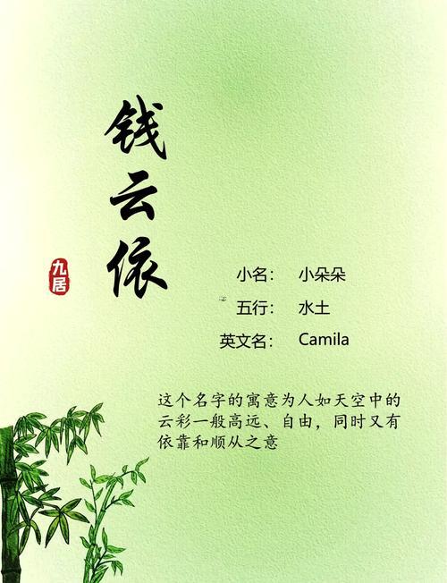 錢姓取名