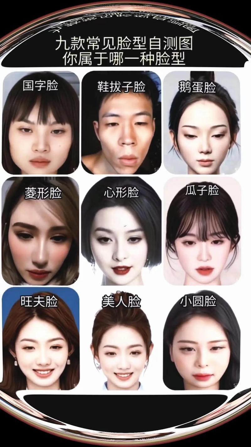 臉型大全